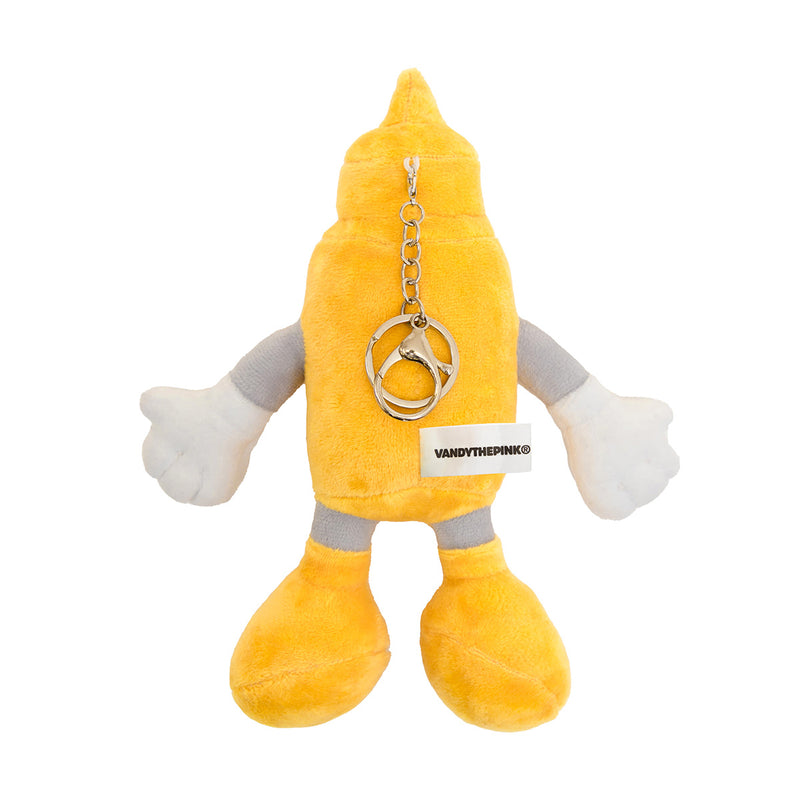 Mustard Plushy Keychain 'Yellow'