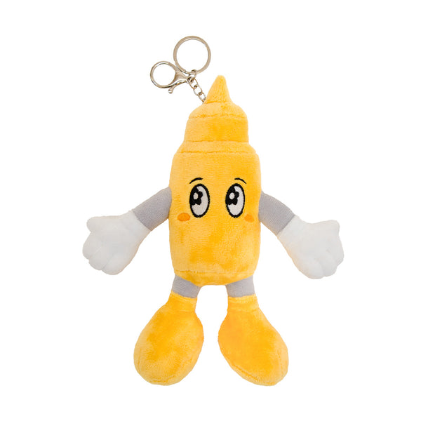 Mustard Plushy Keychain 'Yellow'