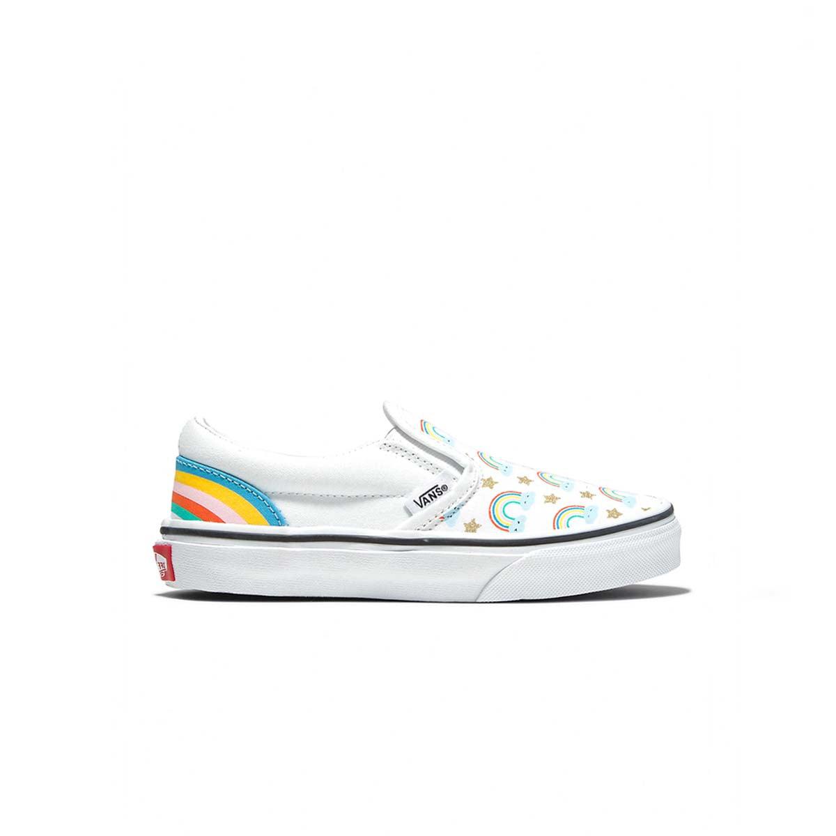 Kid's Classic Slip-On 'Rad Rainbow'