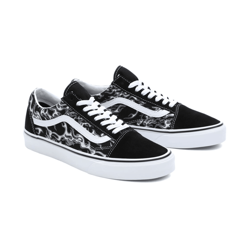White old skool low 2025 top vans