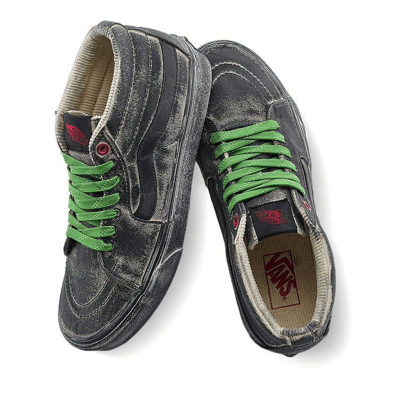 Red black and green 2025 vans
