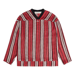 Woven Hockey Top 'Red'