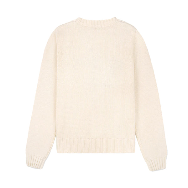 Horse Knit Sweater 'Cream'