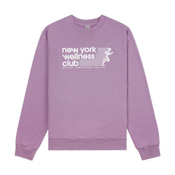 USA Wellness Club Sweatshirt 'Soft Lavender White'
