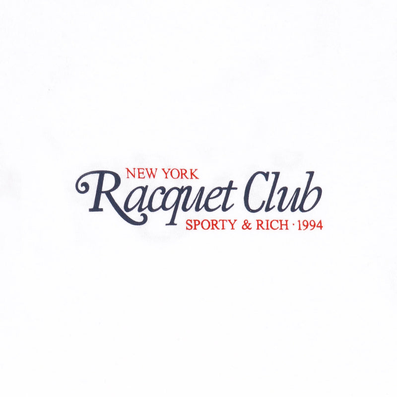 94 Racquet Club Cropped Polo 'White'