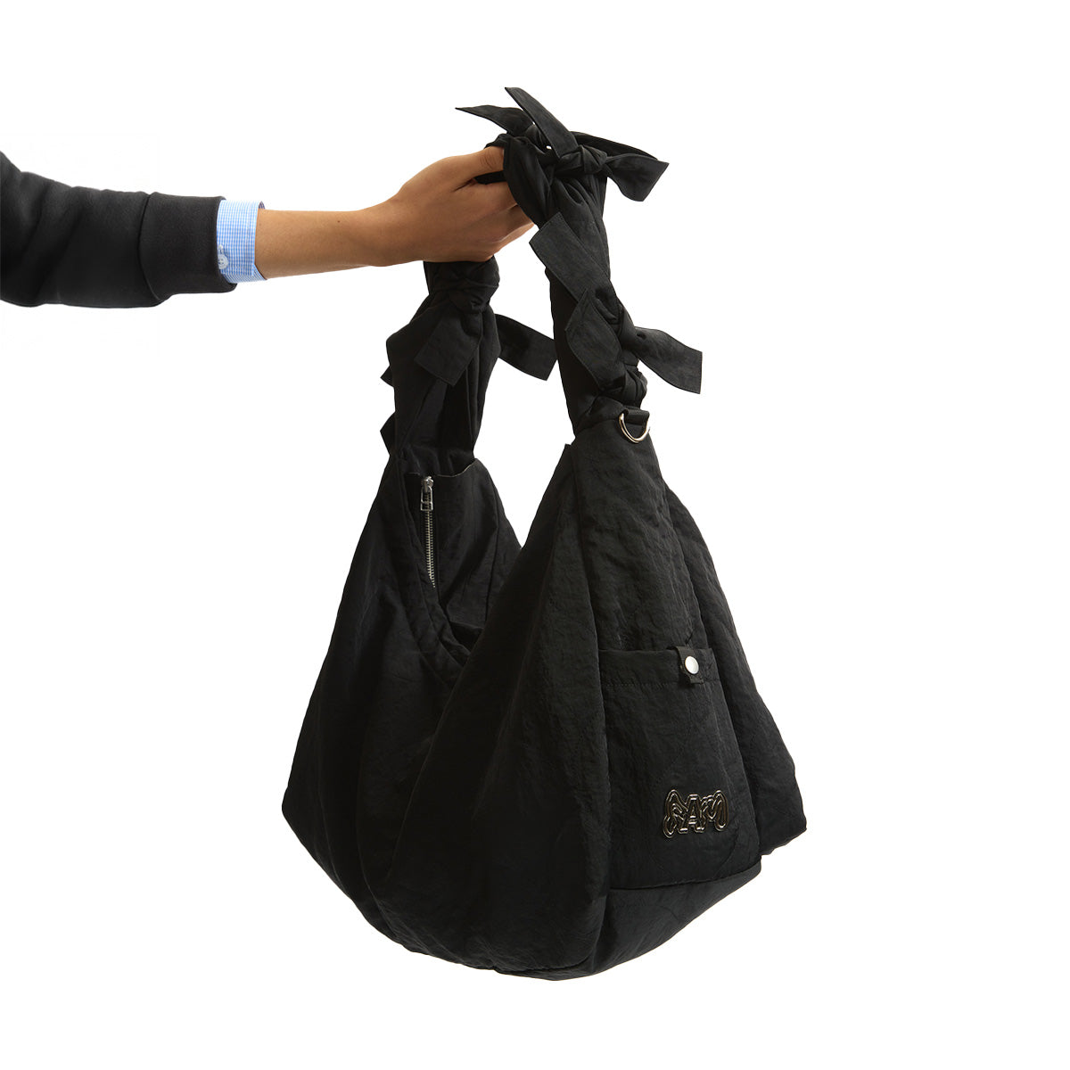 Tie-Up Mini Tarot Bag 'Black'