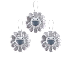 Flower Small Pin 3-Pack 'Silver'