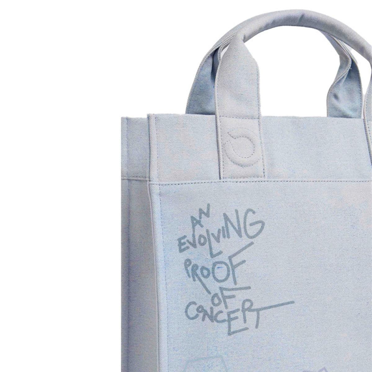 Logo Beach Tote 'Ice Blue'