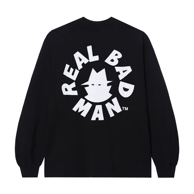 Real Bad Man RBM Circle L/S Tee 'Black' – HealthdesignShops