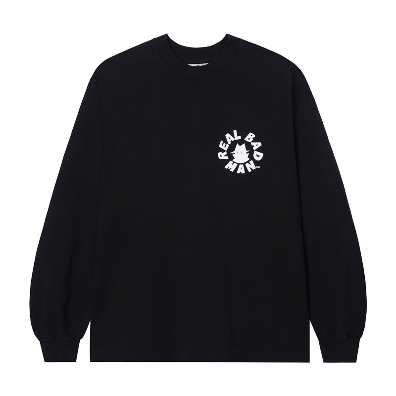 Real Bad Man RBM Circle L/S Tee 'Black' – HealthdesignShops