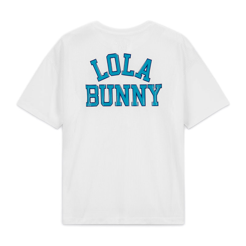 Mitchell & Ness X Space Jam: A New Legacy Unisex T-Shirt Tee - White/Bunny  & Lola 