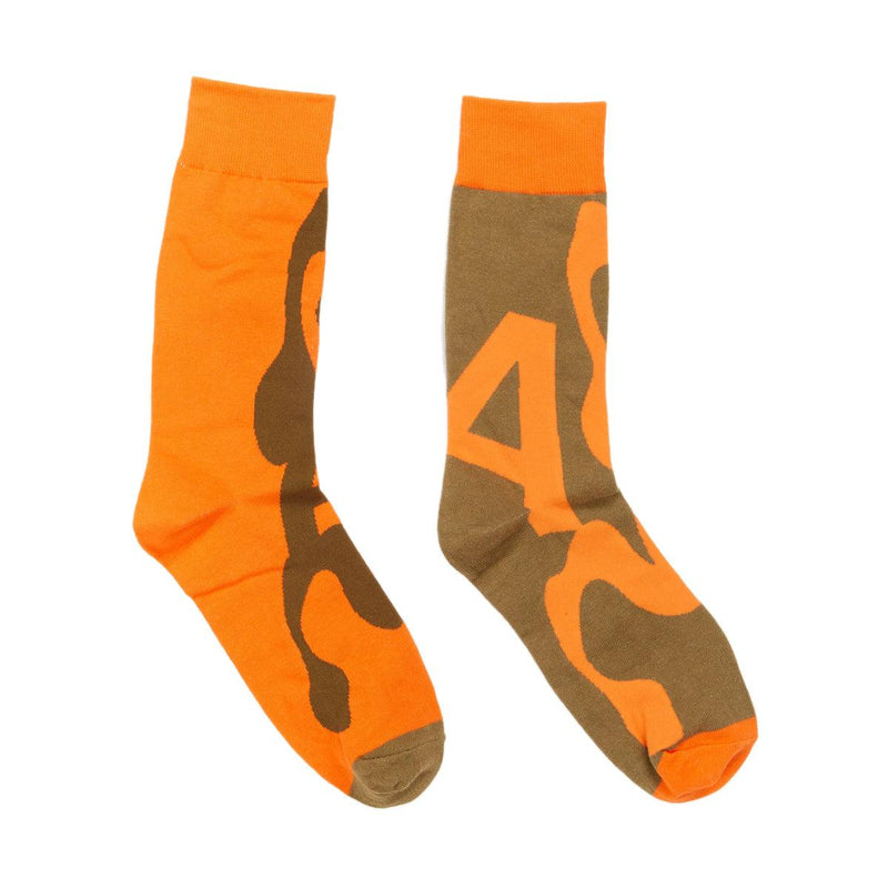 Lagoon Dress Socks 'Safety Orange'