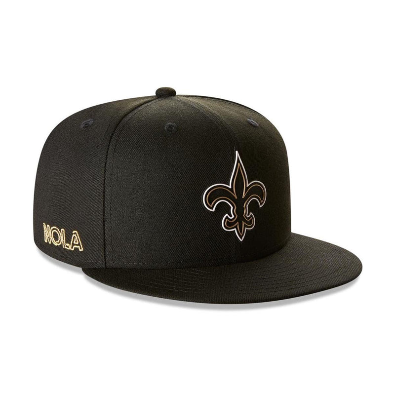 New Orleans Saints logo cap