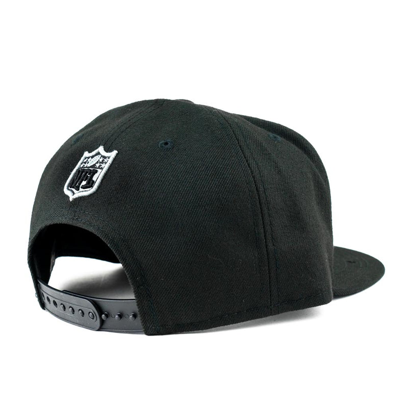 New Era 9Fifty Washed Over Snapback - Oakland Raiders/Black Denim