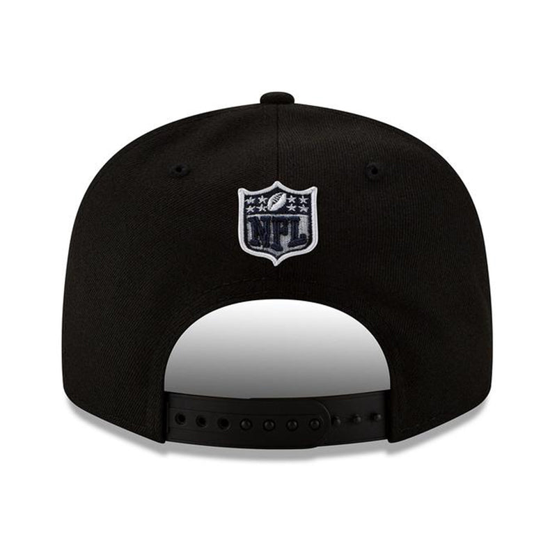 Dallas Cowboys NFL Black on White 9FIFTY Snapback