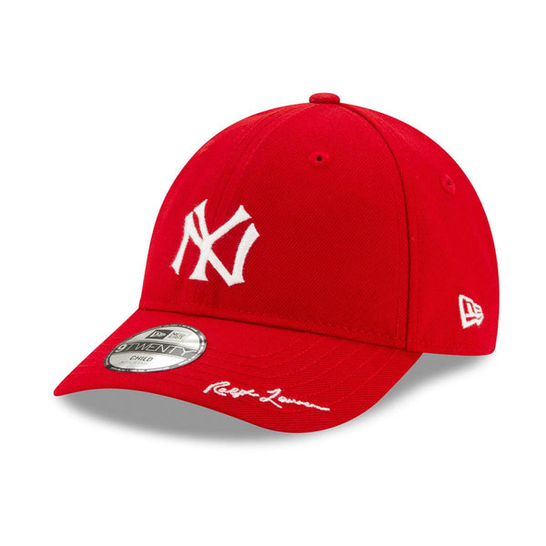 + Ralph Lauren New York Yankees Kids 9TWENTY Cap 'Scarlet'
