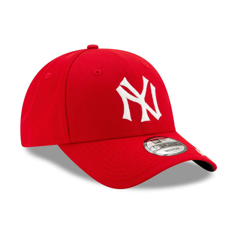 Youth New Era x Ralph Lauren Navy New York Yankees Plaid 49FORTY