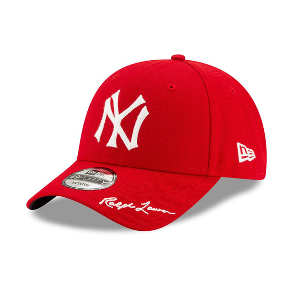 + Ralph Lauren New York Yankees 49FORTY Cap 'Scarlet'