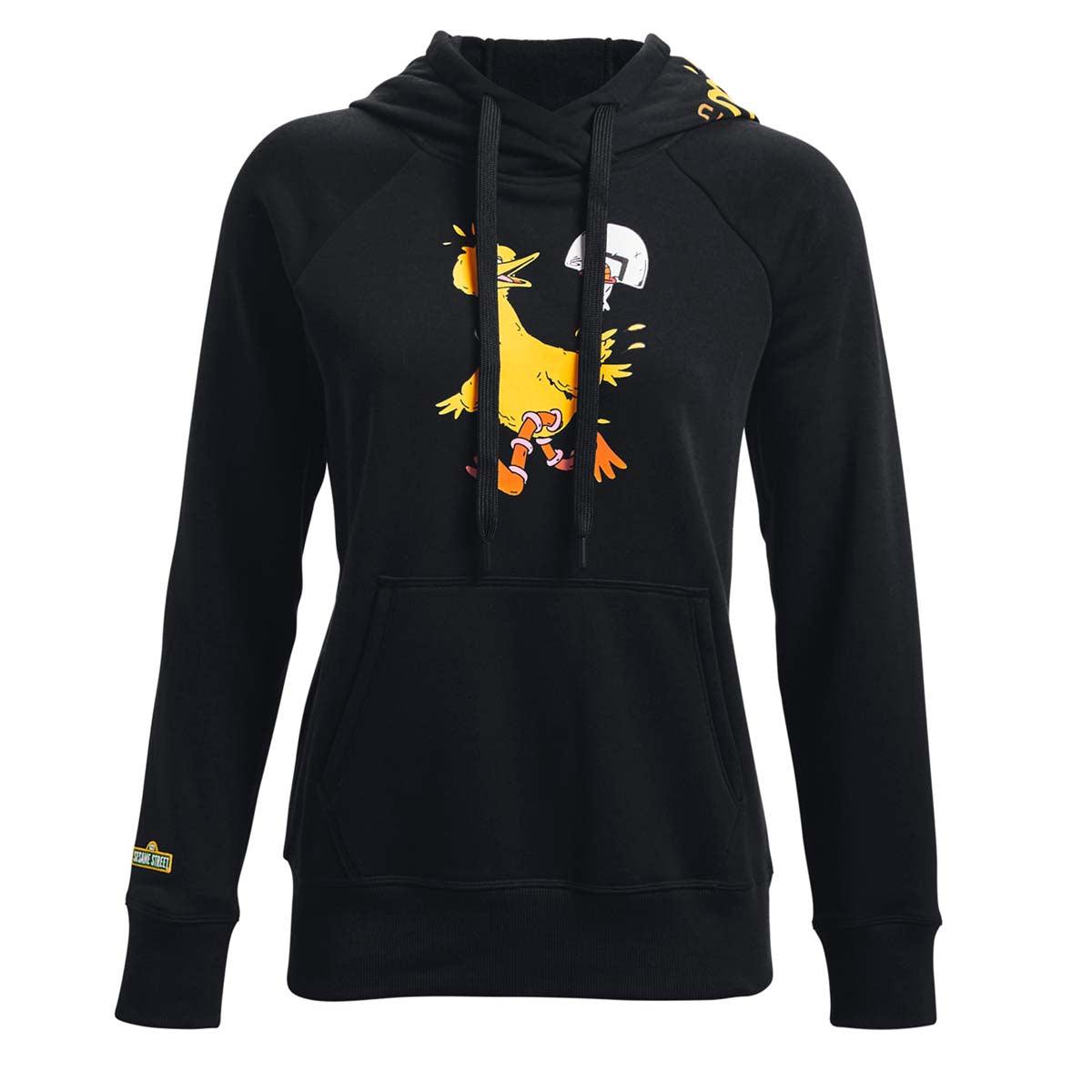 + Sesame Street Wmns Fleece Hoody Shirt 'Big Bird'