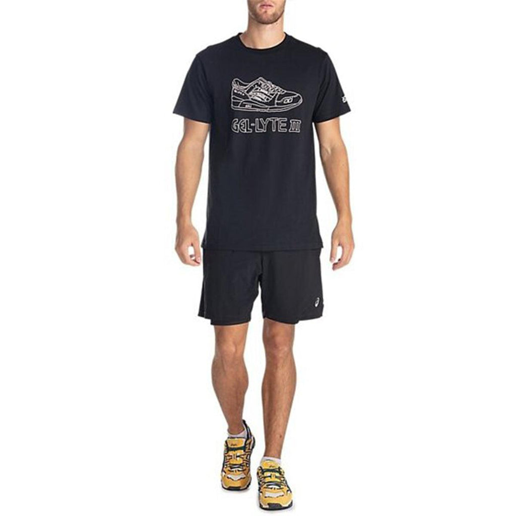 Asics Running Gel Contend 7 trainers in black | GEL-Lyte III Tee