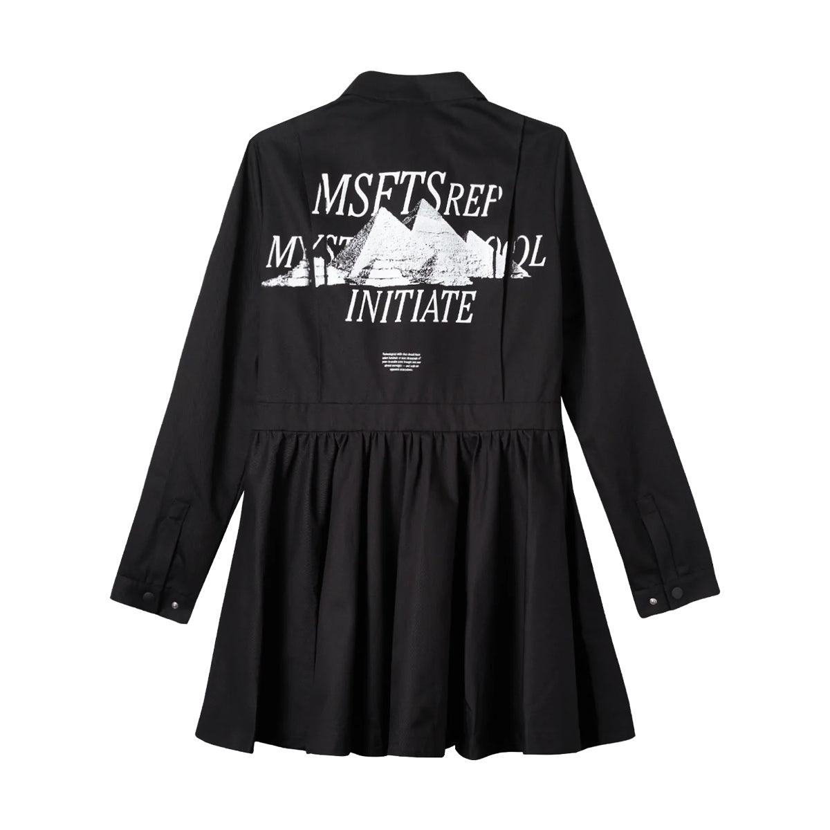 Mystery School Initiate Giza Workwear Dress 'Black'