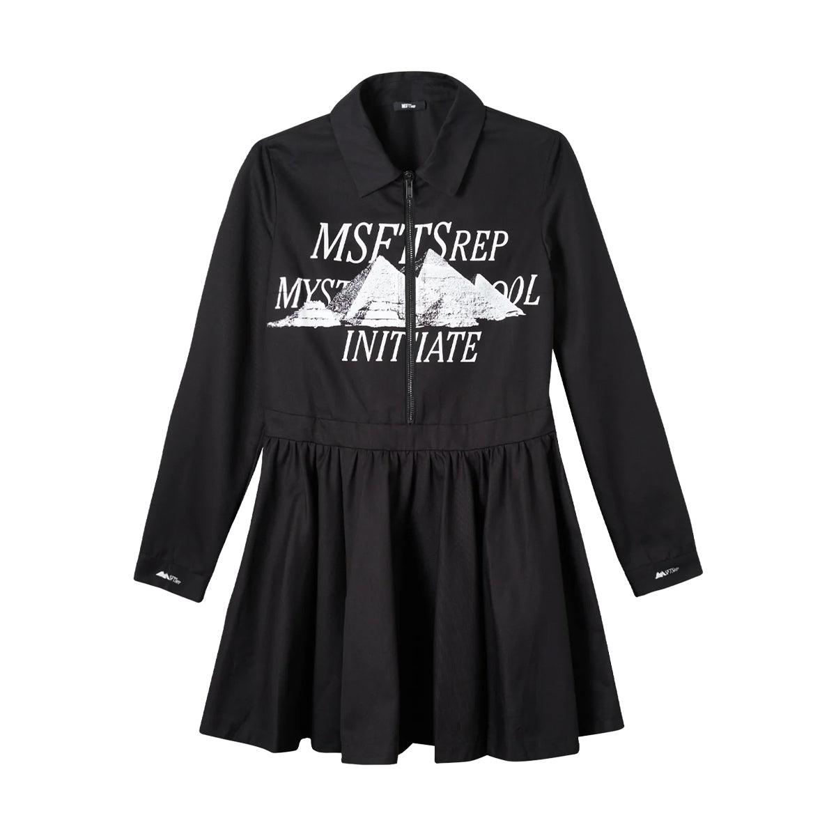 Mystery School Initiate Giza Workwear Dress 'Black'