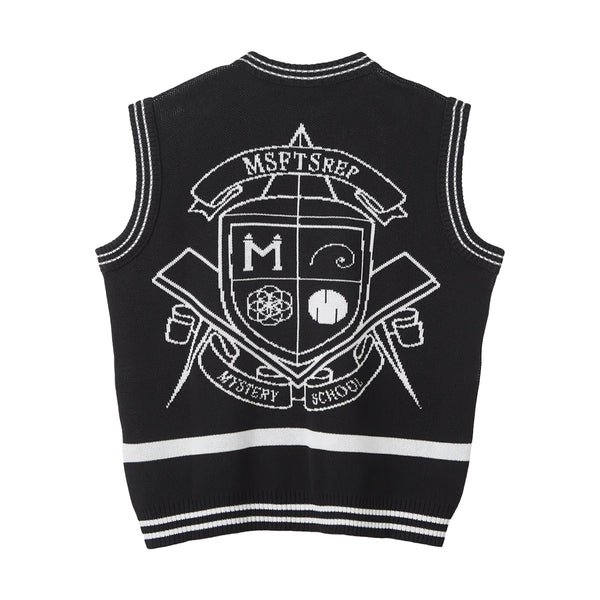 Mystery School Crest Uniform Vest 'Black'