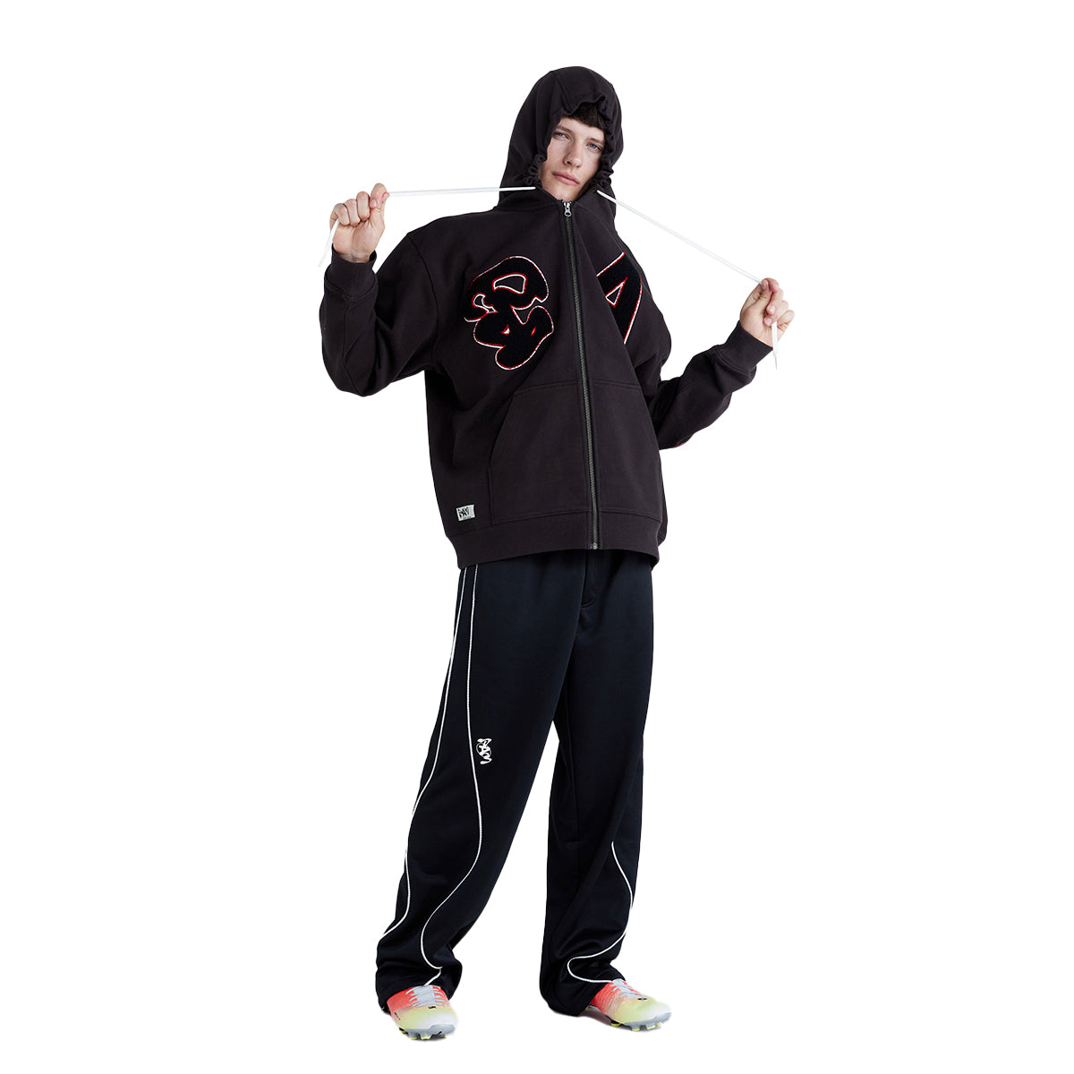 Dissipate Front Zip Hoodie 'Java'