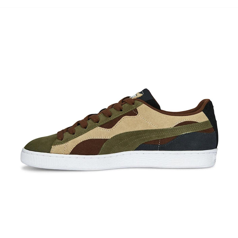 Suede 'Camowave Olive'