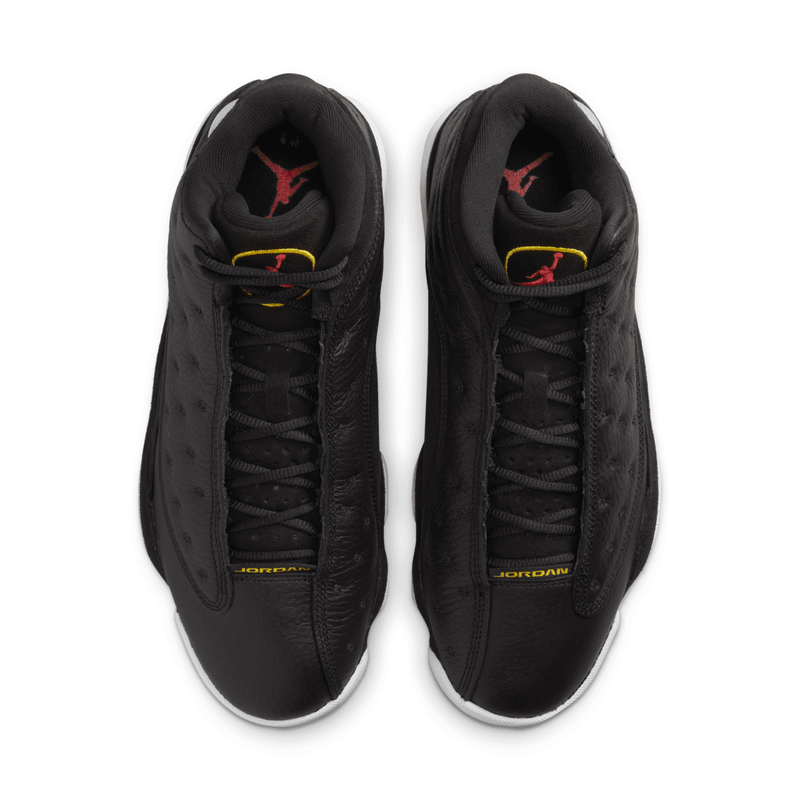 Jordan retro 13 hot sale gold and black