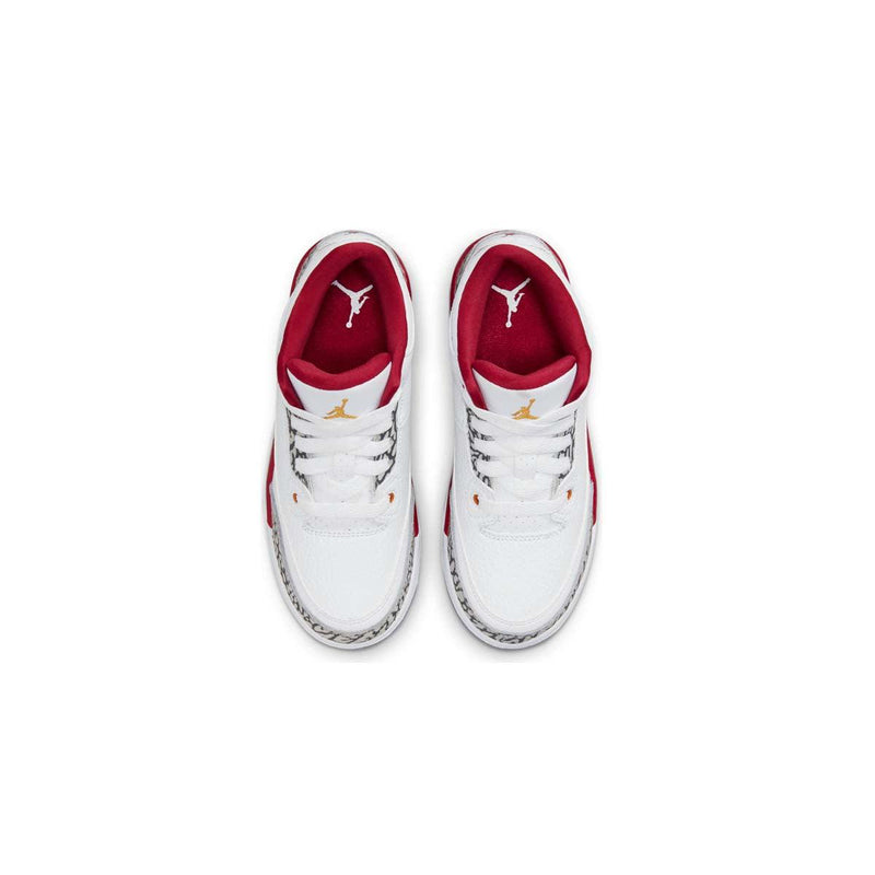 Kid's Air Jordan 3 Retro 'Cardinal Red'