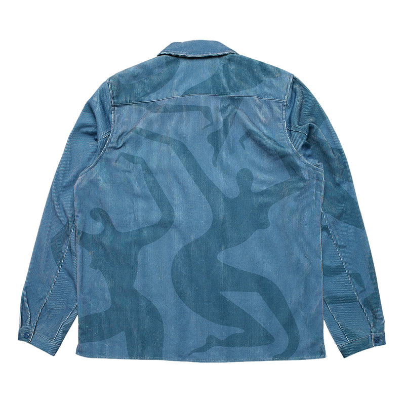 Army Dreamers Woven Shirt Jacket 'Blue Grey'
