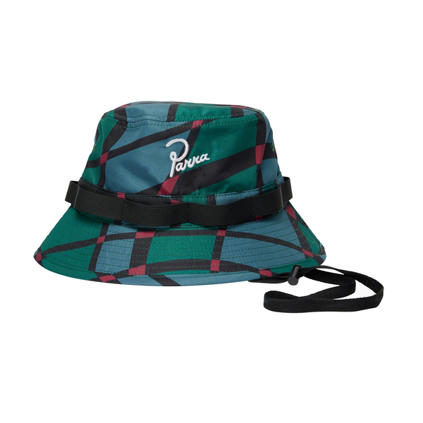 Squared Waves Patterned Safari Hat 'Multi'
