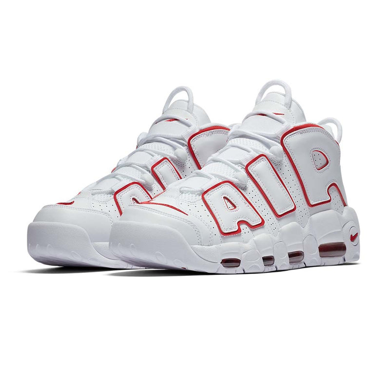 Custom Nike Air More Uptempo Love White Red For Sale – Sneaker Hello