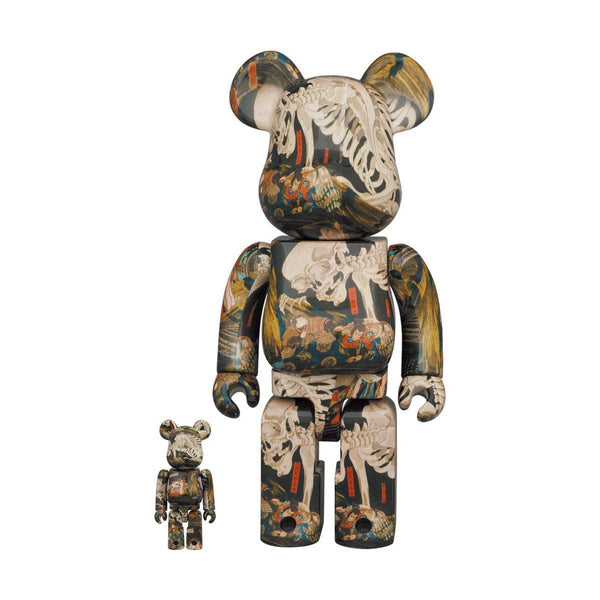 Medicom Toy + Utagawa Kuniyoshi Be@rbrick 100% + 400% 'The Haunted 