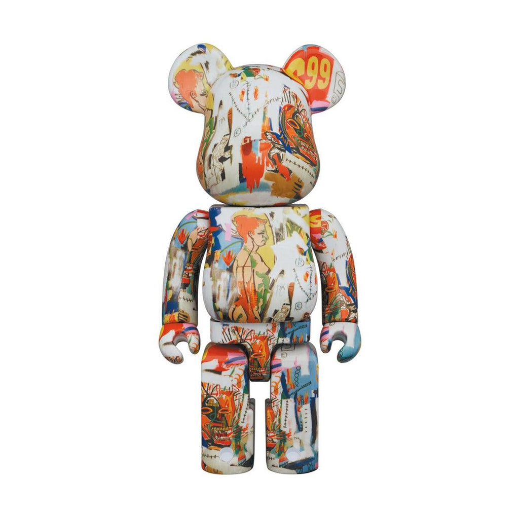 Medicom Toy + Andy Warhol + Jean-Michel Basquiat Be@rbrick 100% +