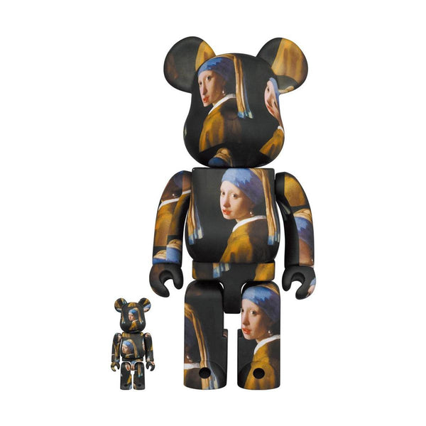 + Johannes Vermeer Be@rbrick 100% + 400% 'Girl With A Pearl Earring'
