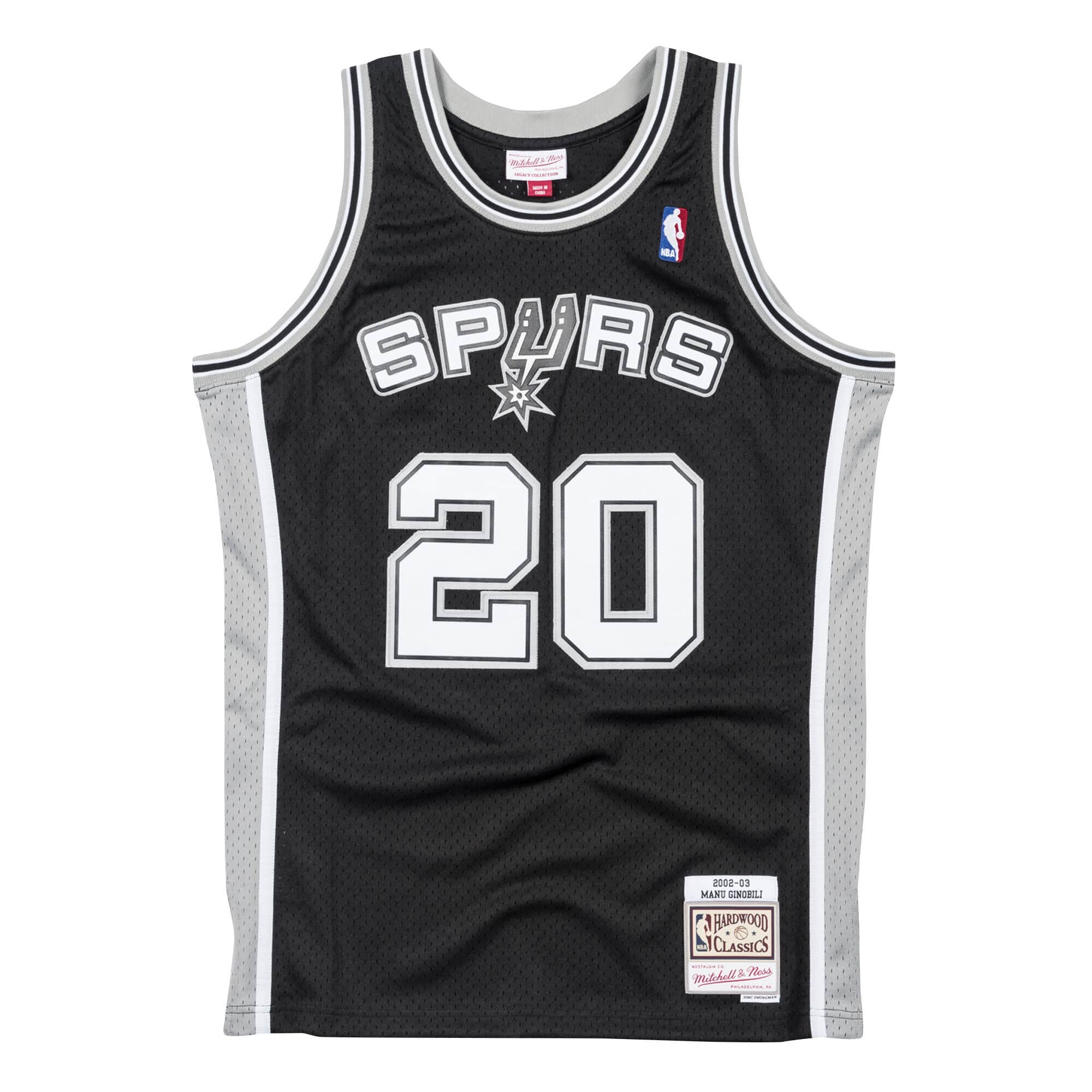 NBA Swingman Jersey San Antonio Spurs 2002-03 Manu Ginobili