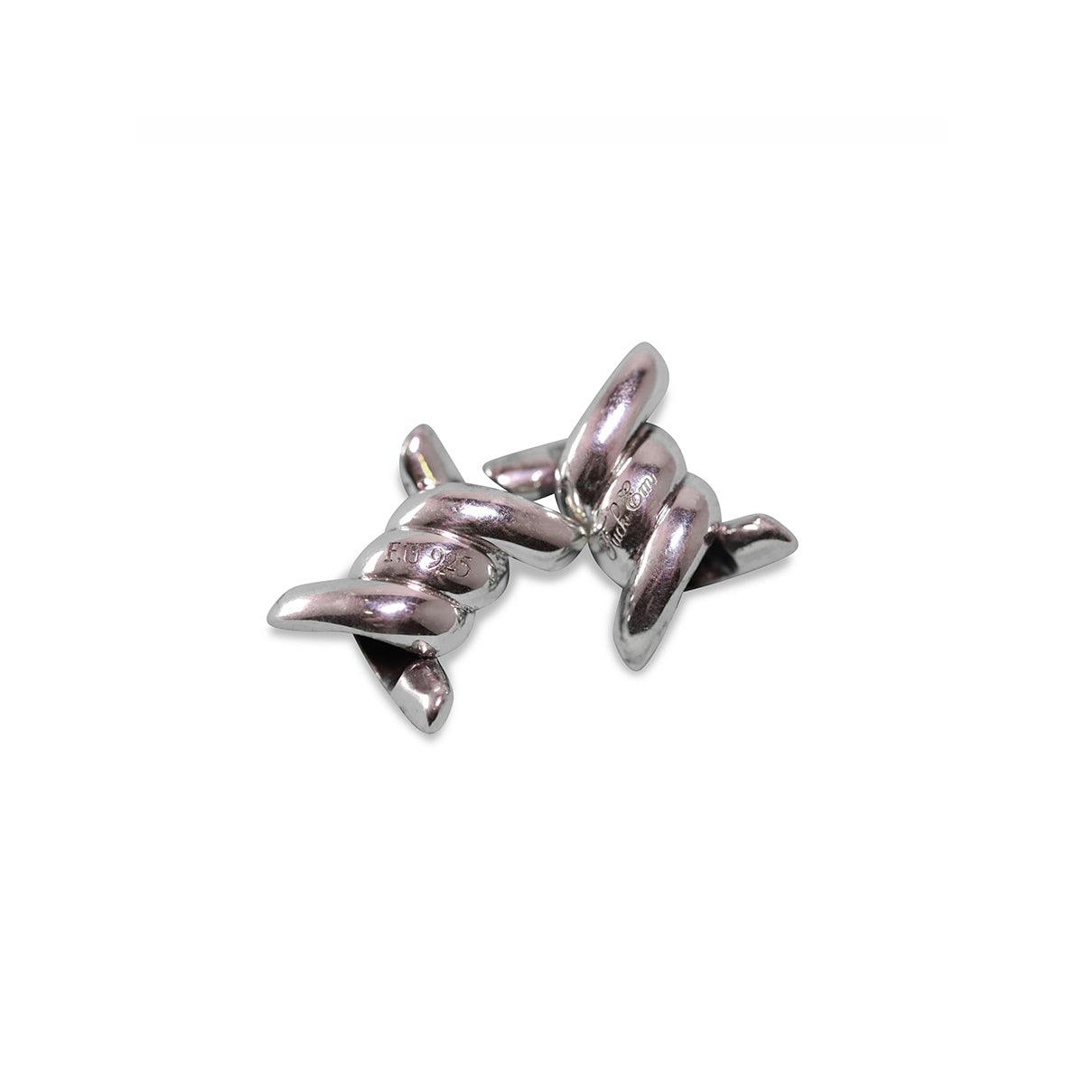 Barbwire Dubrae 2-Pack '925 Silver'