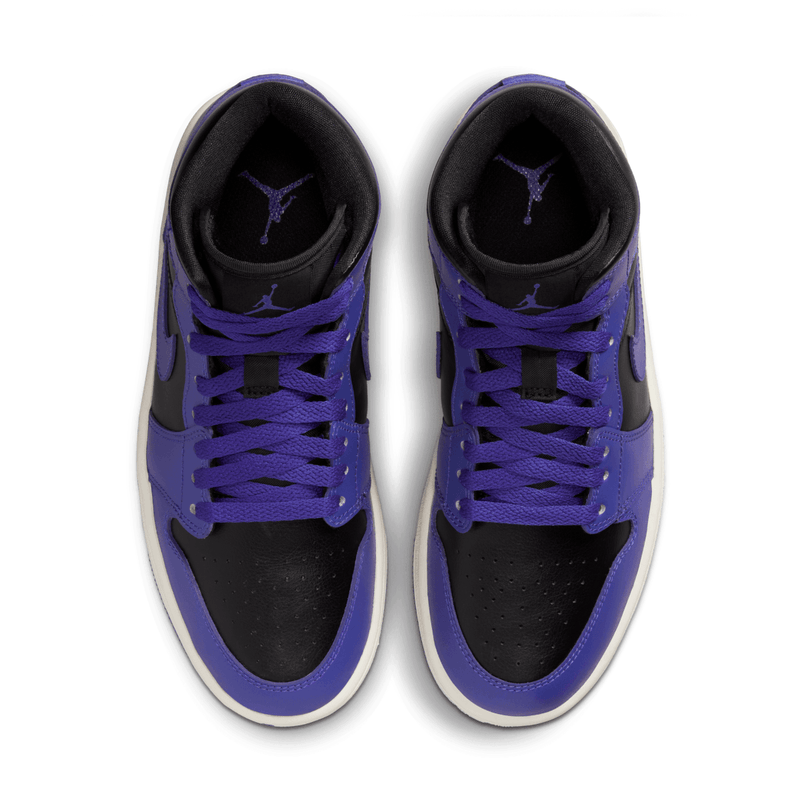 Wmns Air Jordan 1 Mid 'Purple Black'