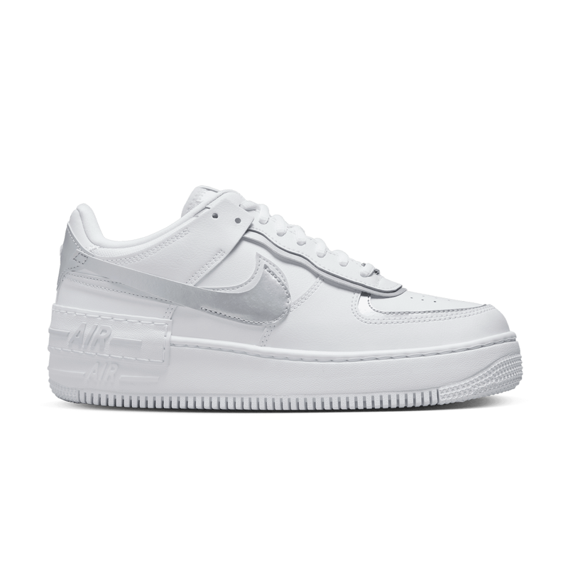 All white air force 1 shadow Clearance