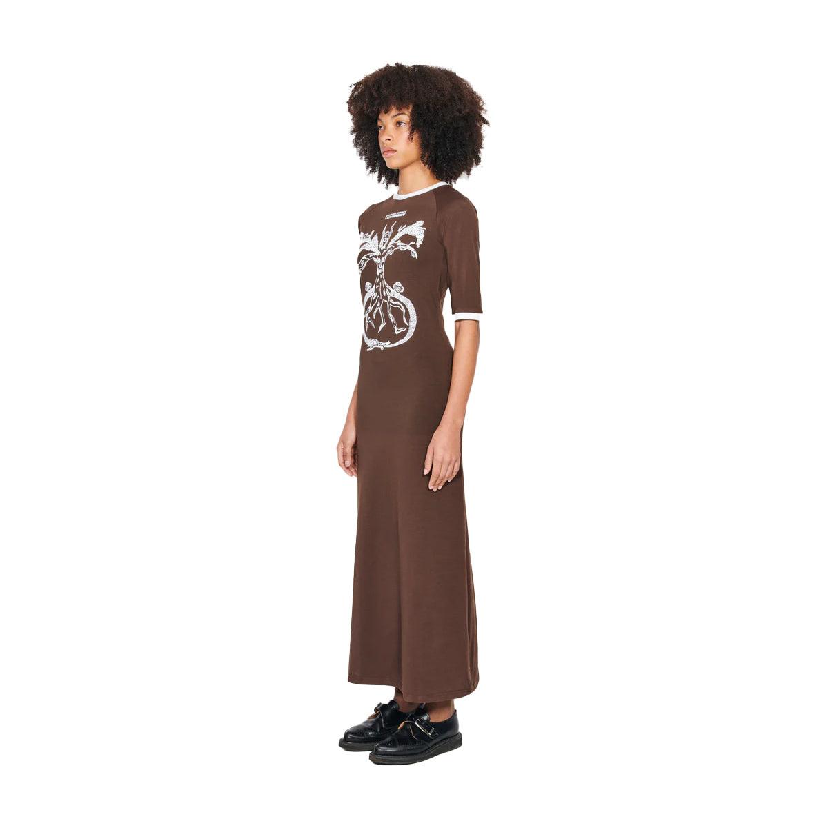 + Shaye Gregan Baby Tee Dress 'Brown'