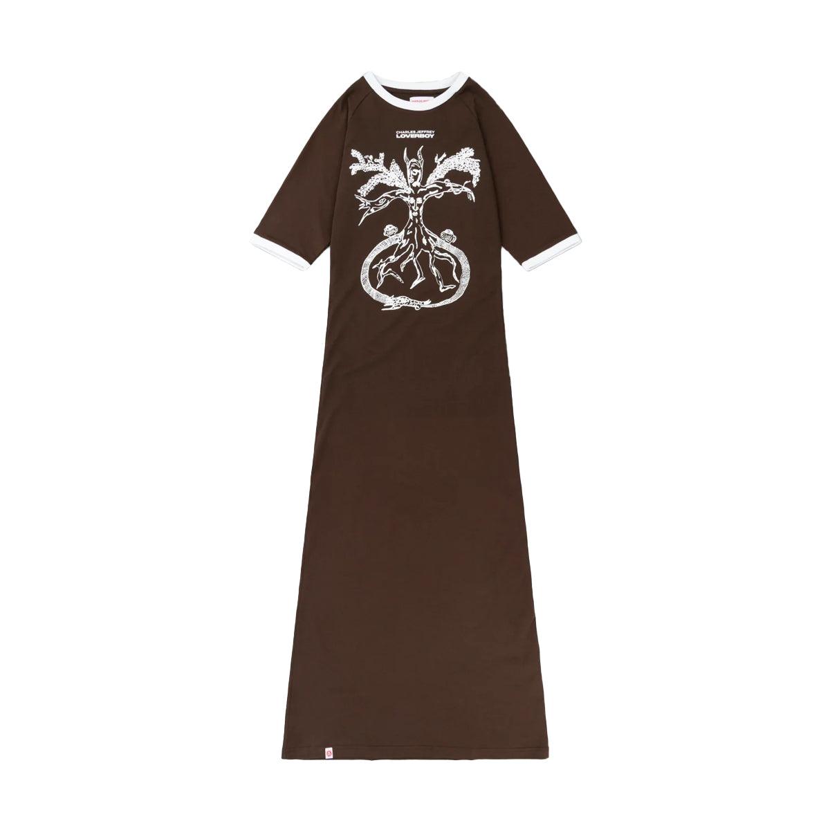 + Shaye Gregan Baby Tee Dress 'Brown'