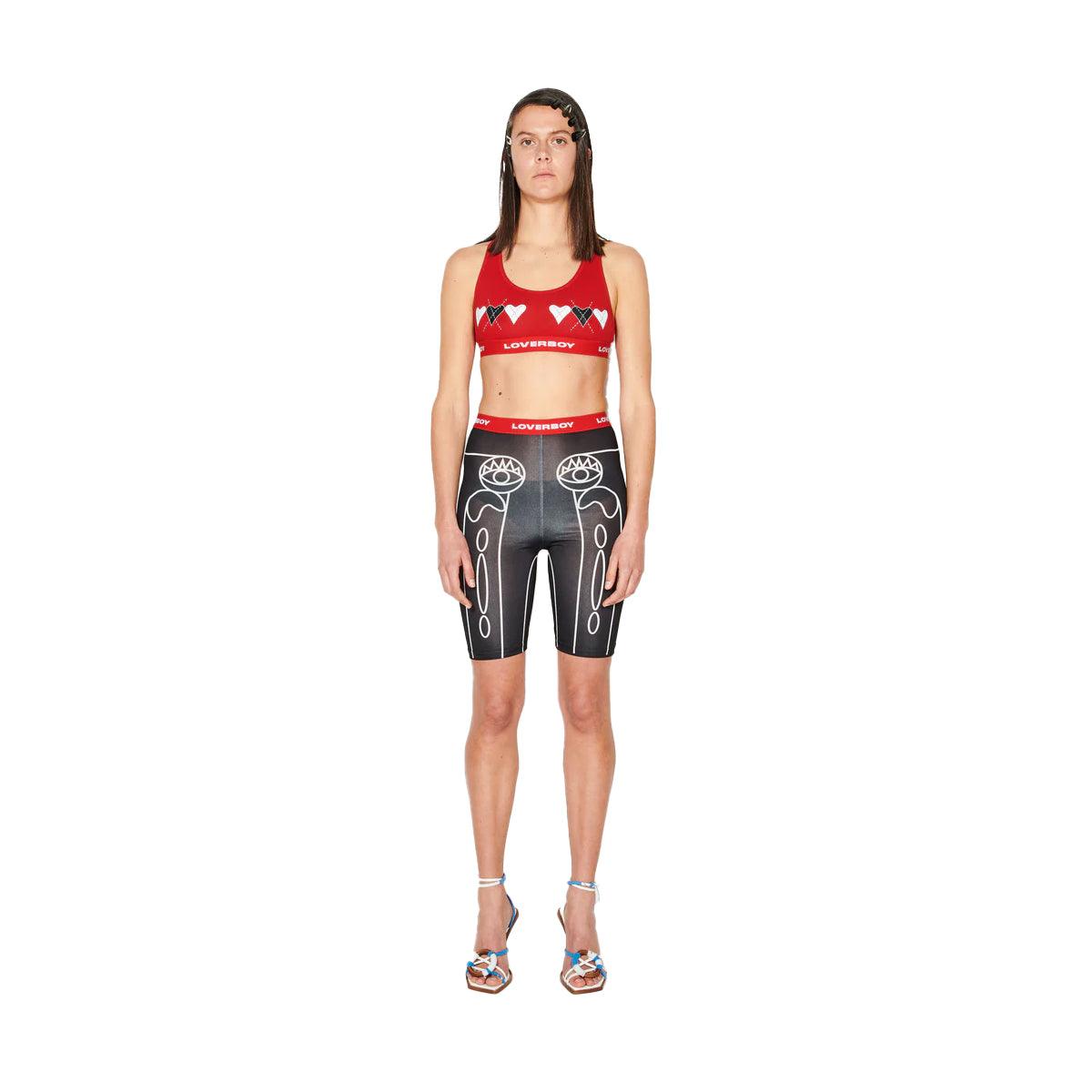 Cycling Shorts 'Black White'