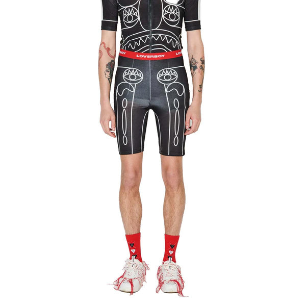 Cycling Shorts 'Black White'