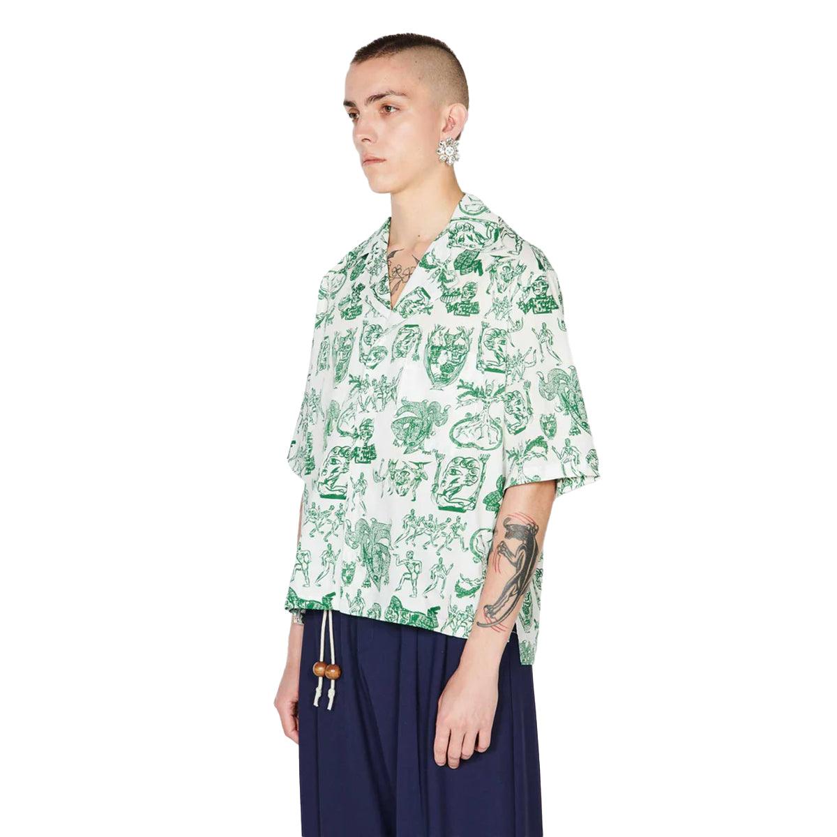 + Shaye Gregan Medallion Hawaiian Shirt 'Multi'