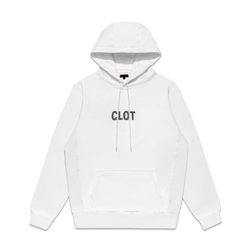 CLOT Halftone Logo Hoodie 'White' – Limited Edt