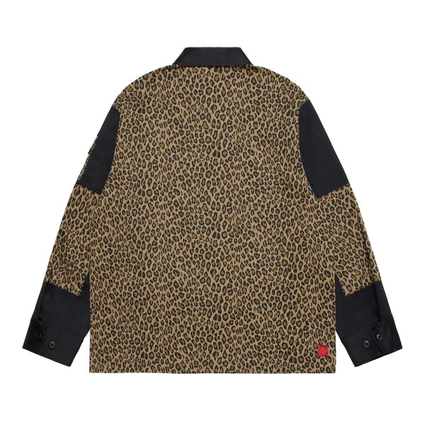 Leopard Army Jacket 'Black'