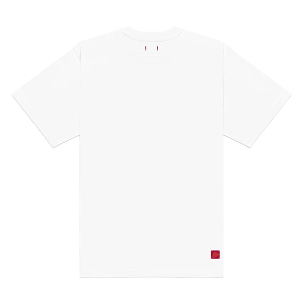 Logo Fabric Patch Tee 'White'