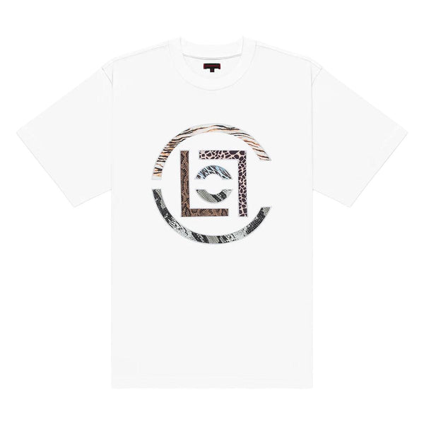 Logo Fabric Patch Tee 'White'